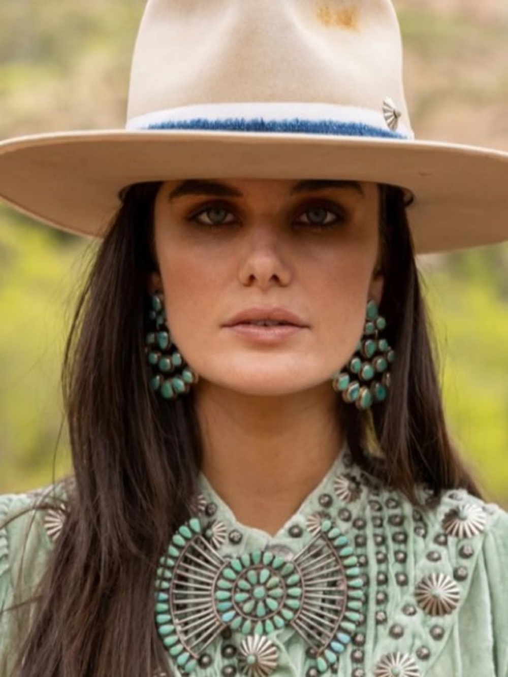 Double D Ranchwear Sage - Taos Hat - Sz. L - new in packaging.